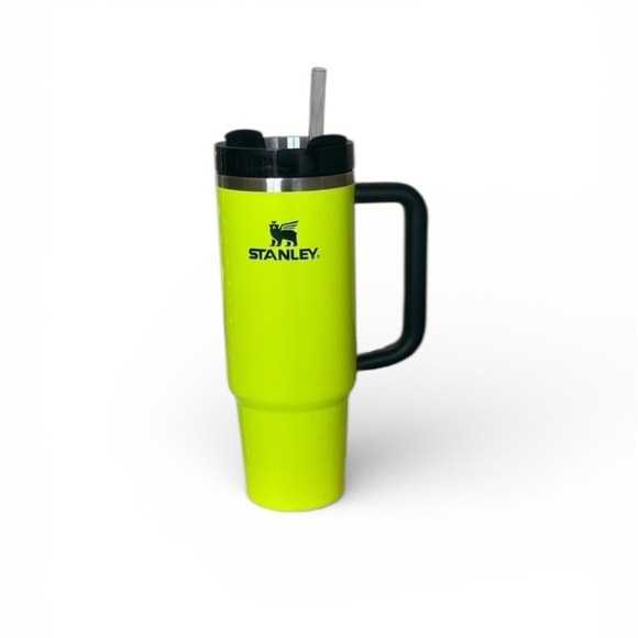 Stanley Other - Stanley Bright Yellow Travel Mug with Black Handle